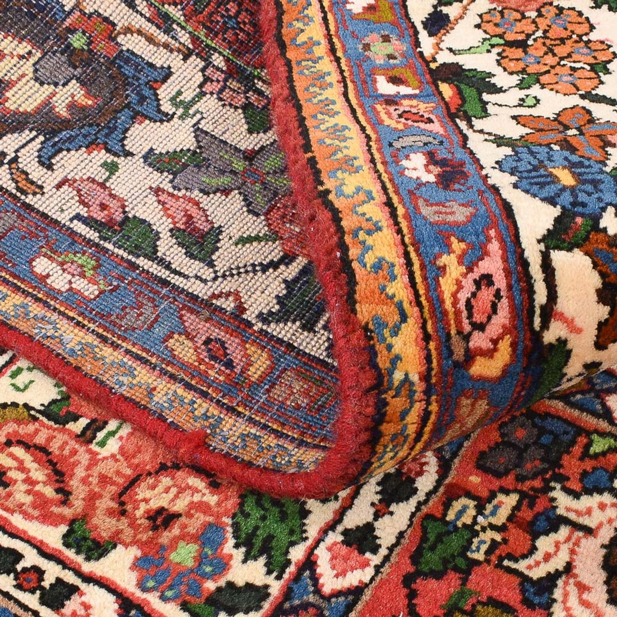 Persisk tæppe - Nomadisk - 241 x 155 cm - flerfarvet