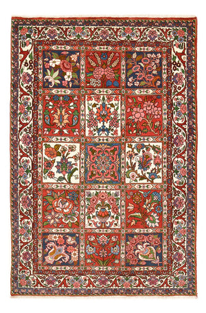 Persisk tæppe - Nomadisk - 205 x 133 cm - flerfarvet