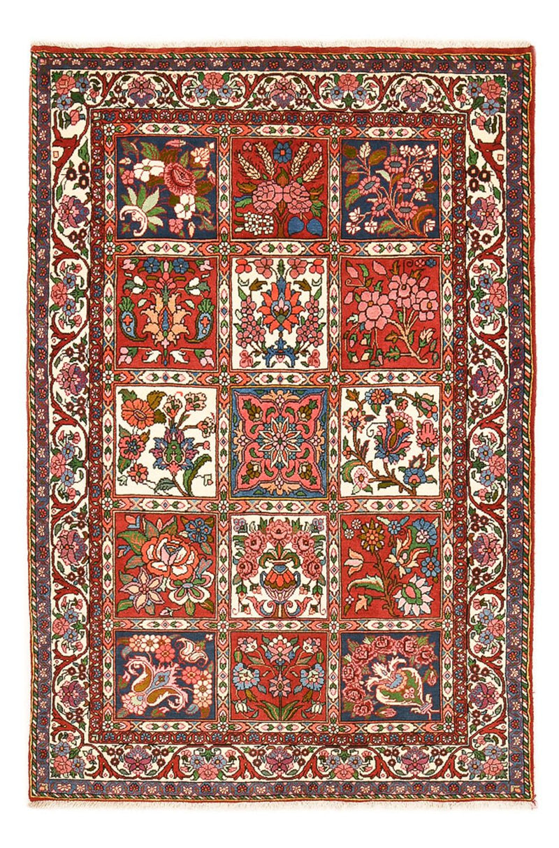 Persisk tæppe - Nomadisk - 205 x 133 cm - flerfarvet