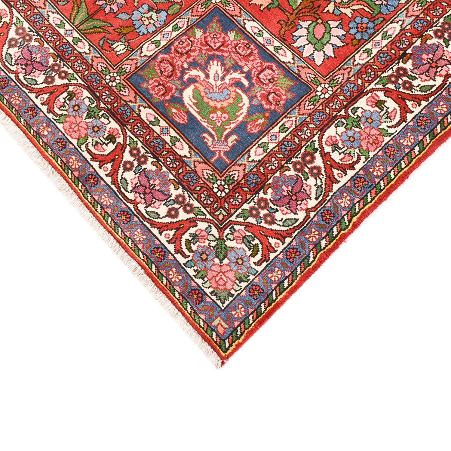 Persisk tæppe - Nomadisk - 205 x 133 cm - flerfarvet