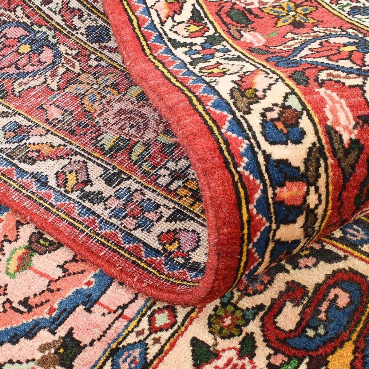 Persisk tæppe - Nomadisk - 239 x 157 cm - flerfarvet