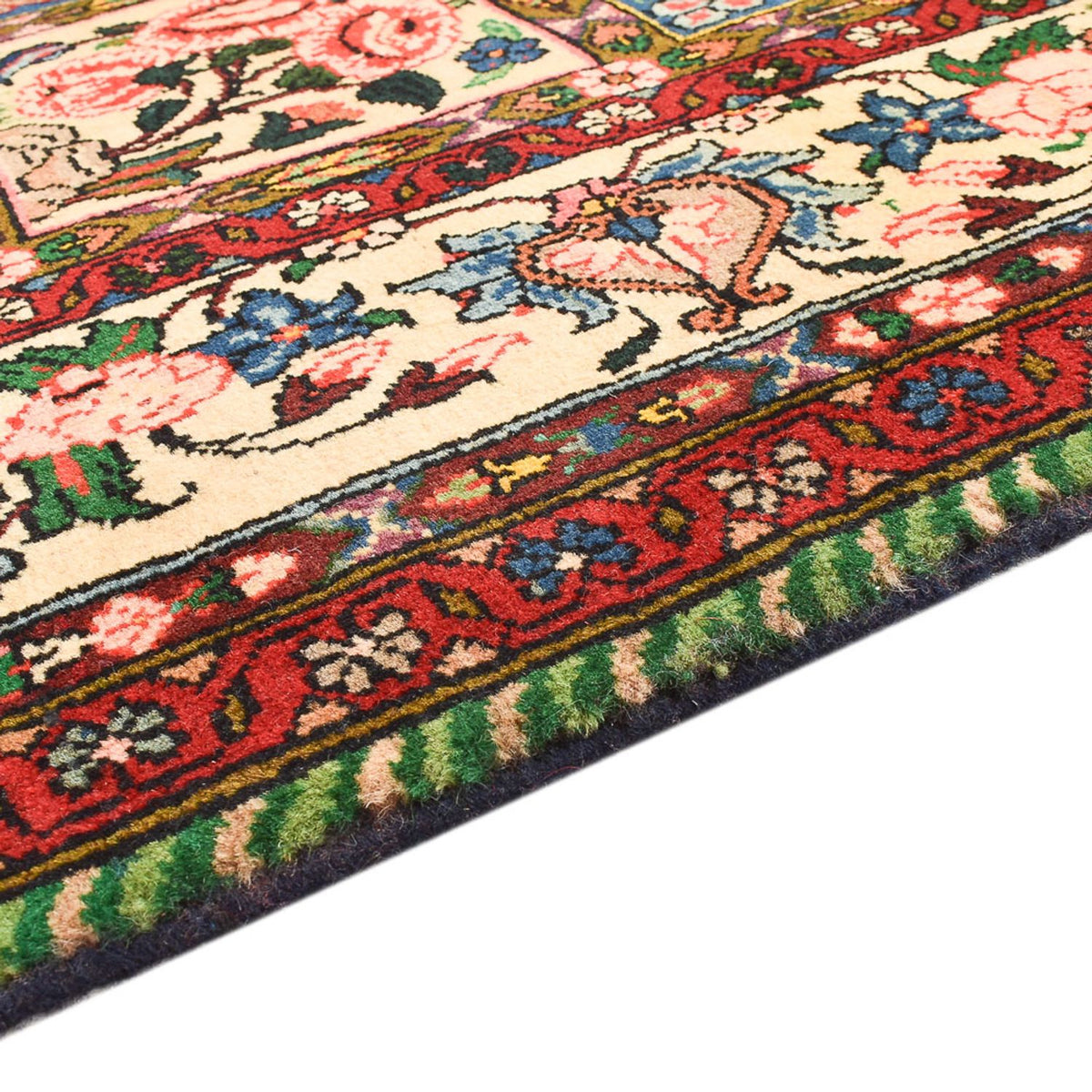 Persisk tæppe - Nomadisk - 246 x 158 cm - flerfarvet