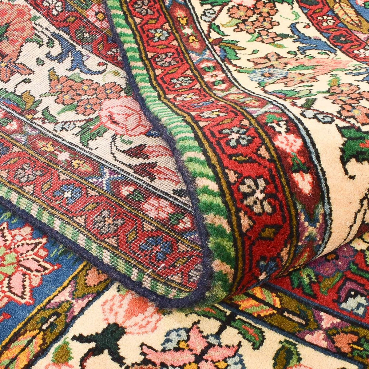 Persisk tæppe - Nomadisk - 246 x 158 cm - flerfarvet