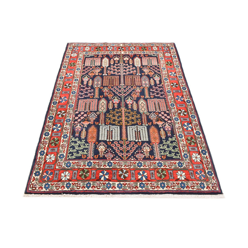 Persisk tæppe - Nomadisk - 206 x 140 cm - flerfarvet