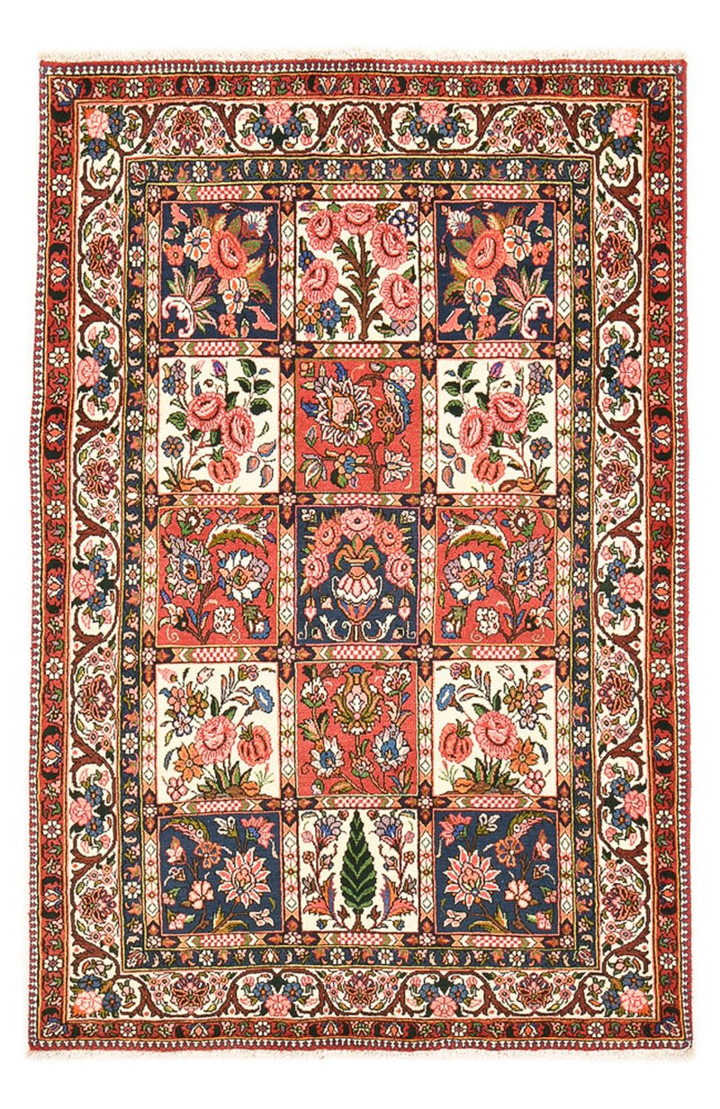 Persisk tæppe - Nomadisk - 198 x 130 cm - flerfarvet