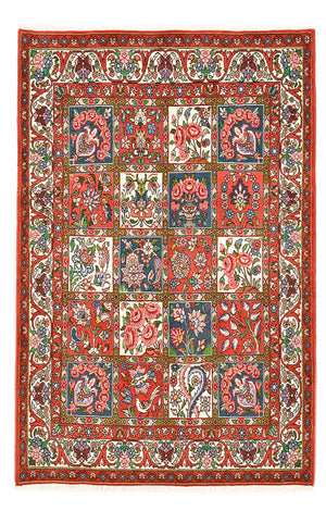 Persisk tæppe - Nomadisk - 196 x 133 cm - flerfarvet