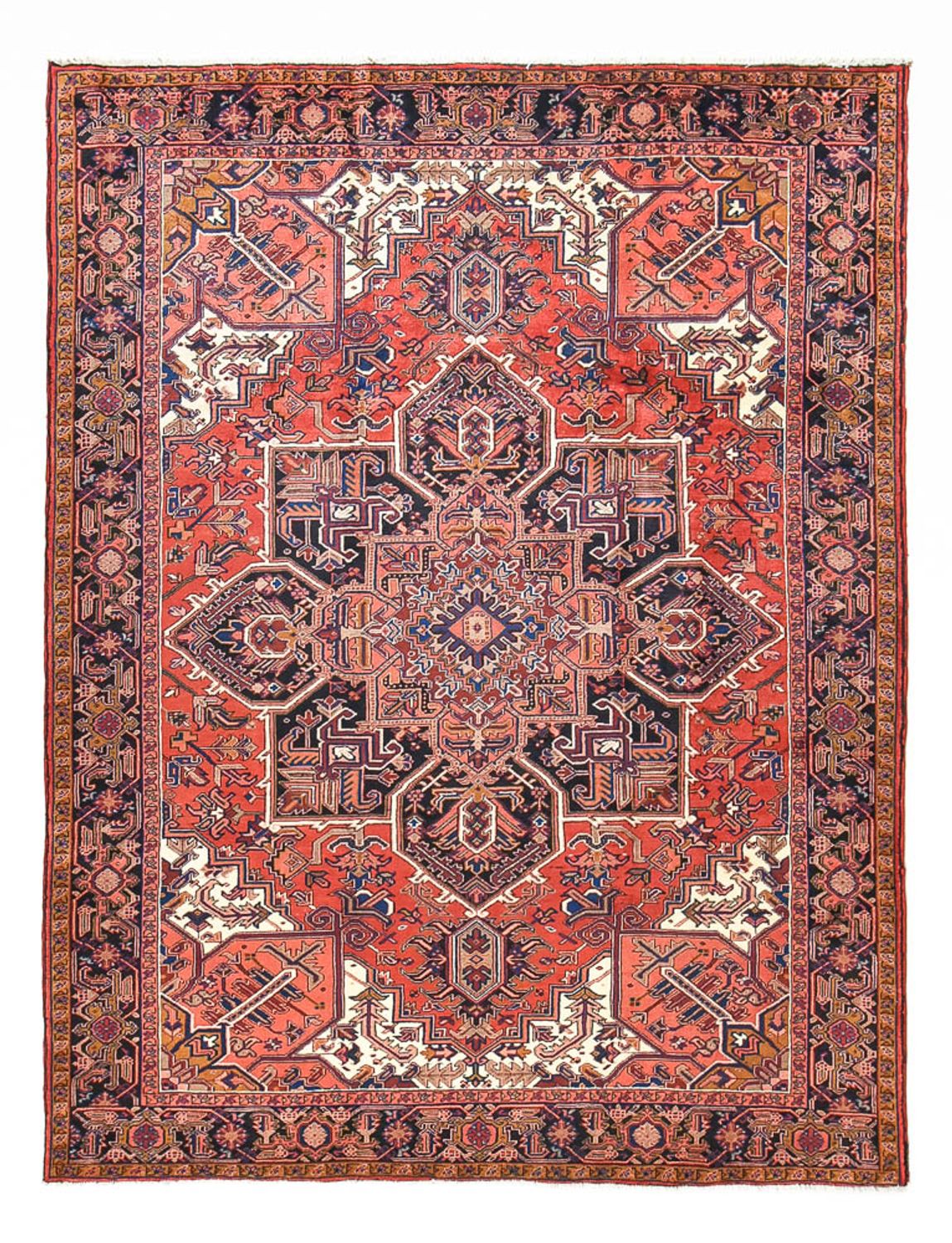 Persisk tæppe - Nomadisk - 327 x 246 cm - rød