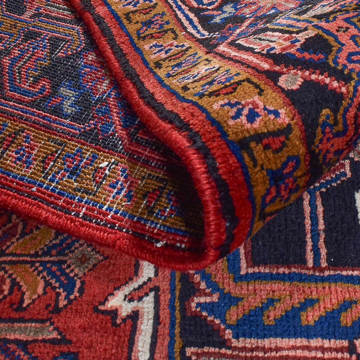 Persisk tæppe - Nomadisk - 327 x 246 cm - rød