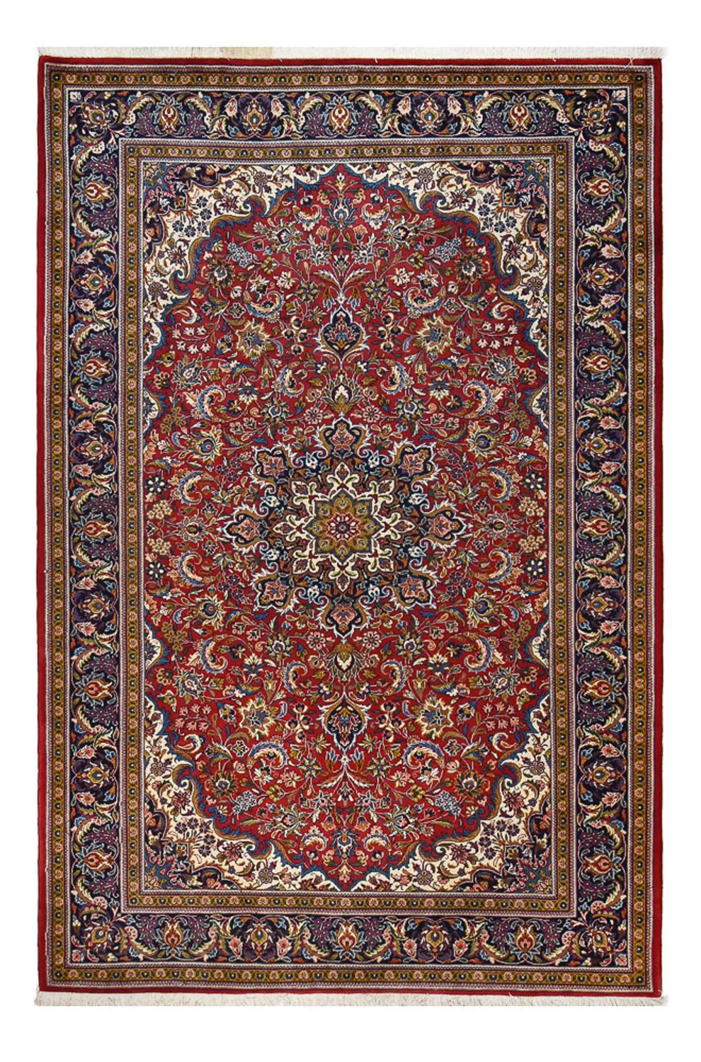 Persisk tæppe - Classic - 302 x 200 cm - mørkerød