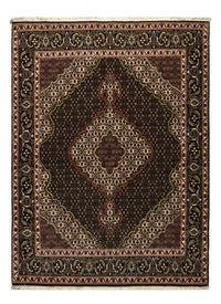 Persisk tæppe - Tabriz - Royal - 202 x 150 cm - mørkebrun