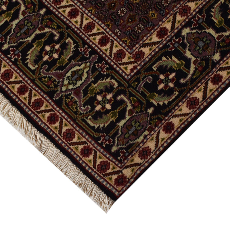 Persisk tæppe - Tabriz - Royal - 202 x 150 cm - mørkebrun