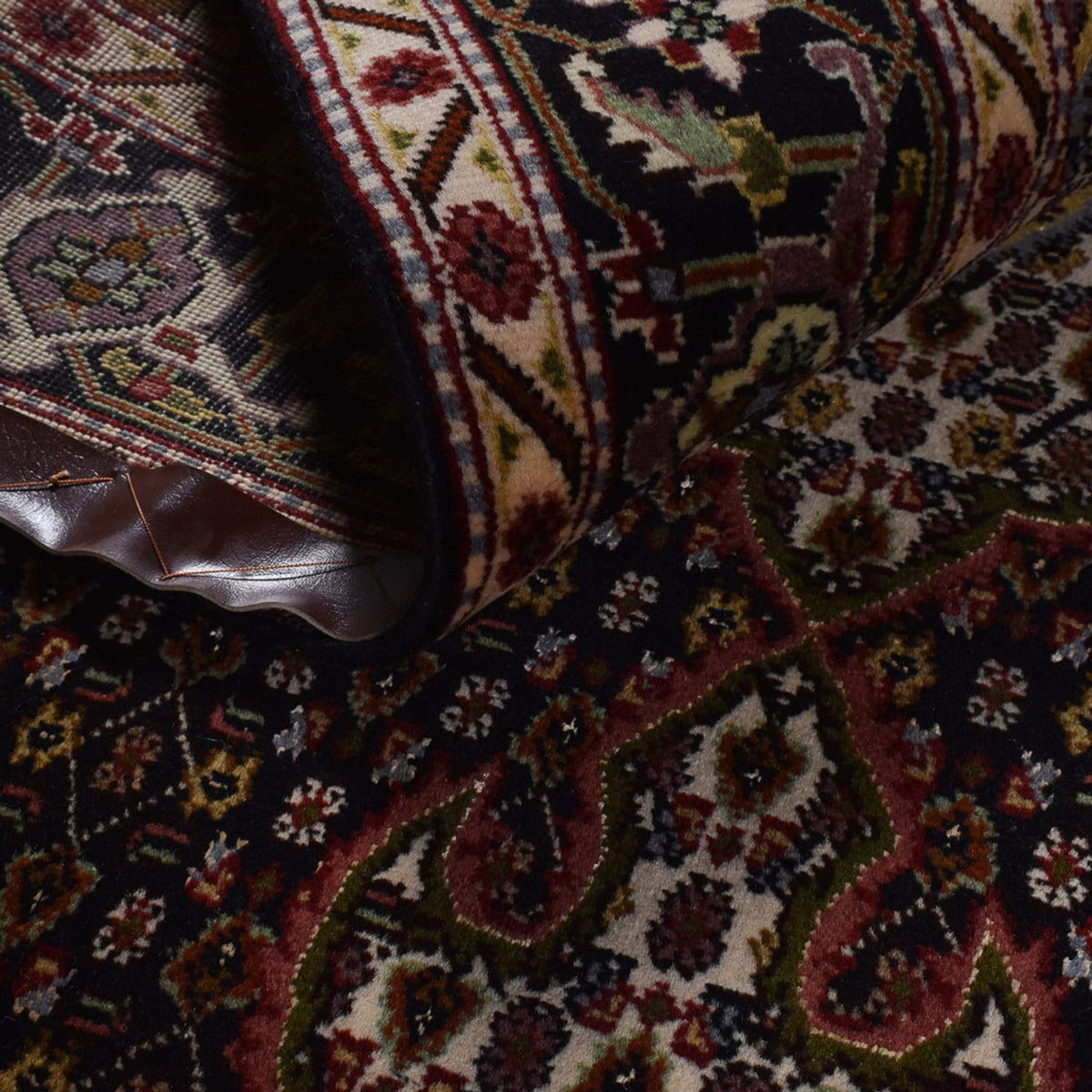 Persisk tæppe - Tabriz - Royal - 202 x 150 cm - mørkebrun