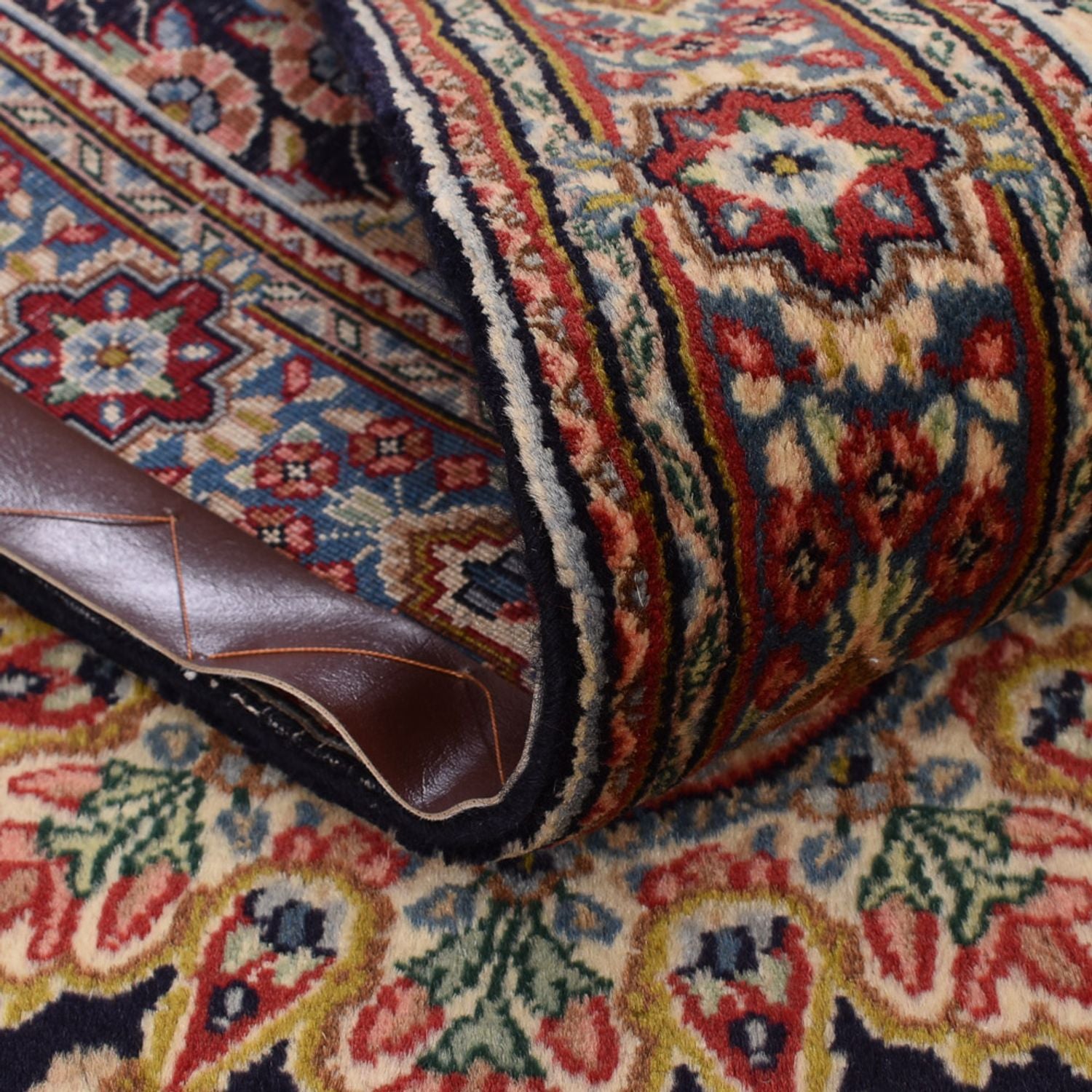 Løber Persisk tæppe - Royal - 413 x 78 cm - lys beige
