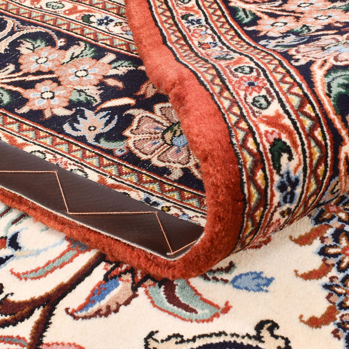 Persisk tæppe - Ghom - 205 x 140 cm - flerfarvet