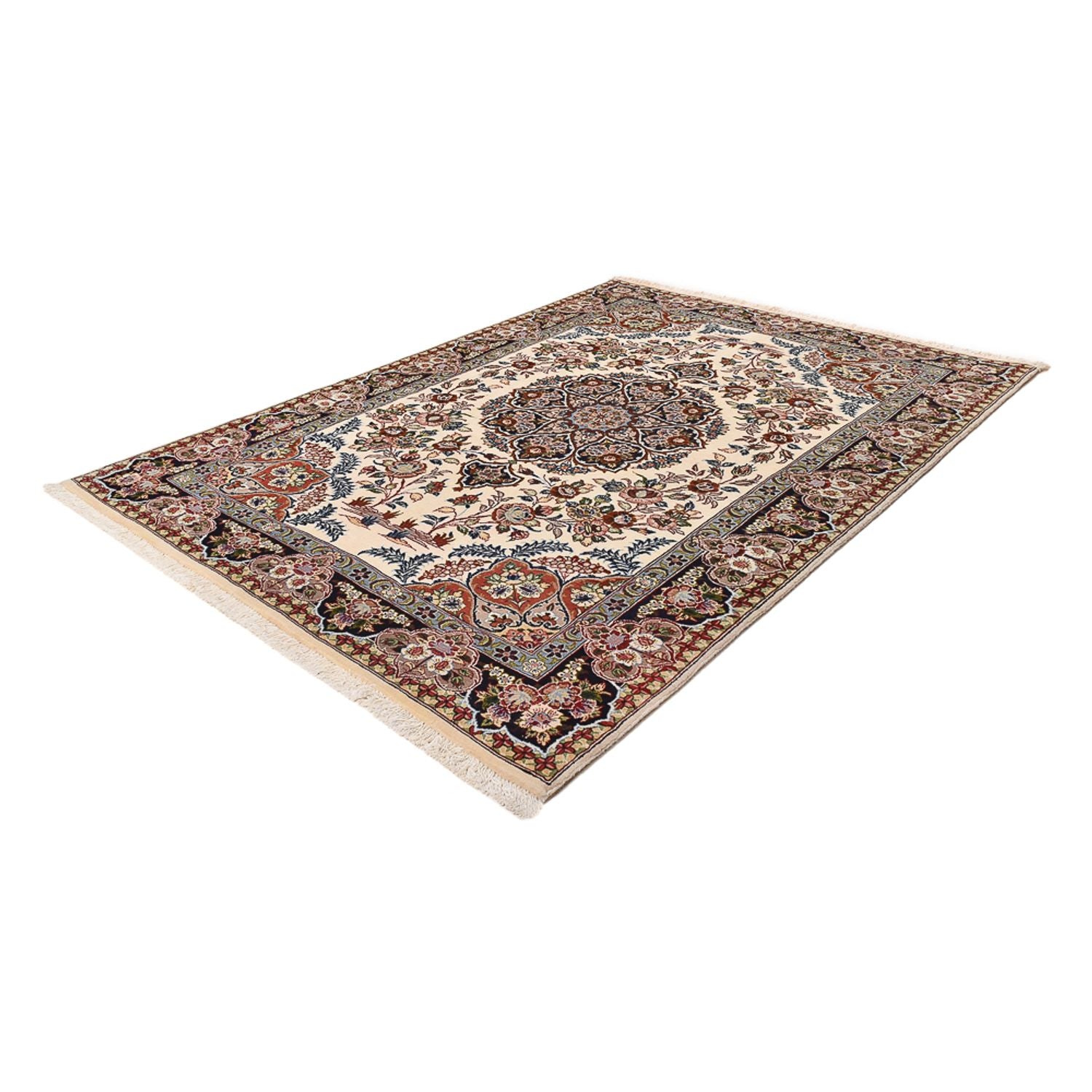 Persisk tæppe - Ghom - Royal - 218 x 138 cm - beige