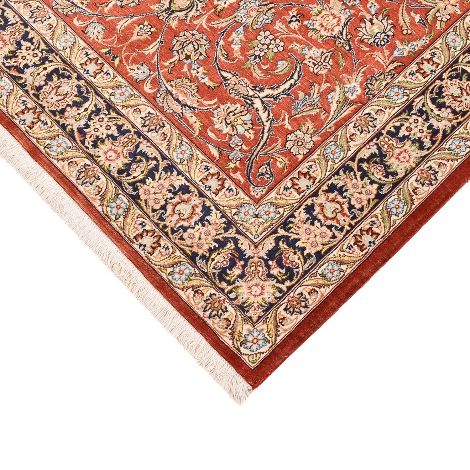 Persisk tæppe - Ghom - Royal - 207 x 134 cm - rød