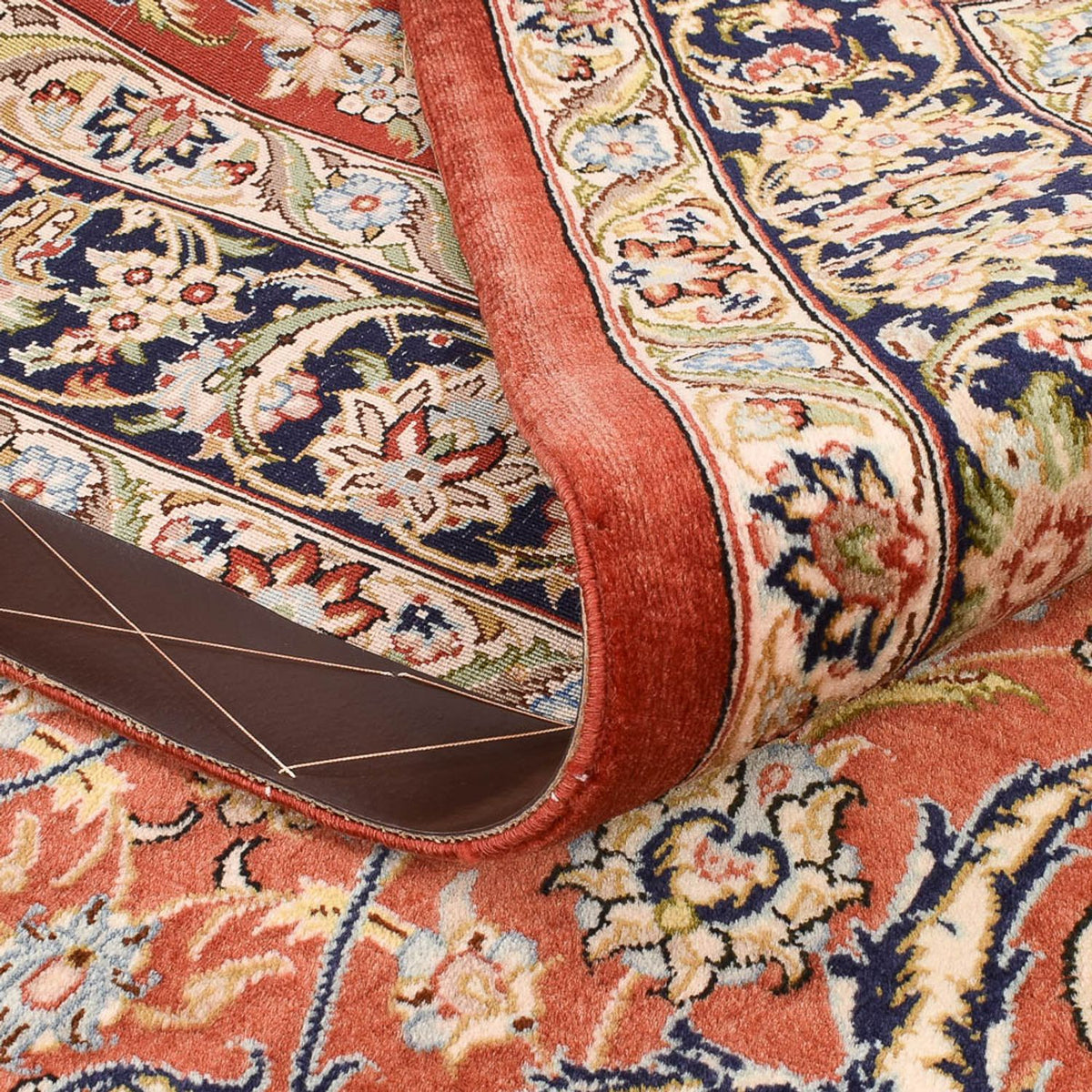 Persisk tæppe - Ghom - Royal - 207 x 134 cm - rød