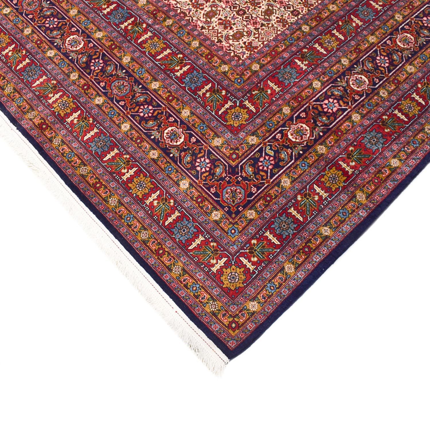 Persisk tæppe - Tabriz - 416 x 284 cm - bordeaux rød