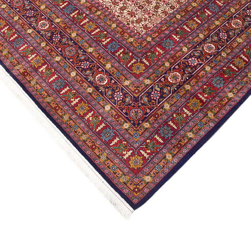 Persisk tæppe - Tabriz - 416 x 284 cm - bordeaux rød