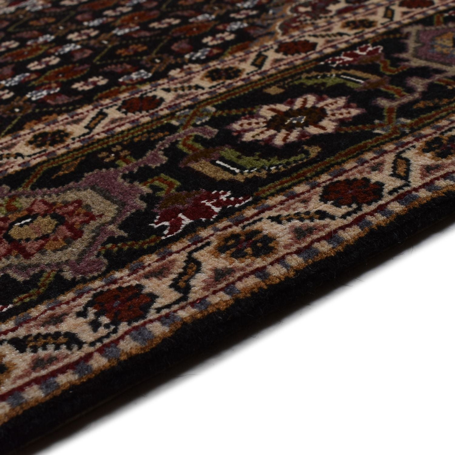 Persisk tæppe - Tabriz - Royal - 196 x 148 cm - mørkebrun