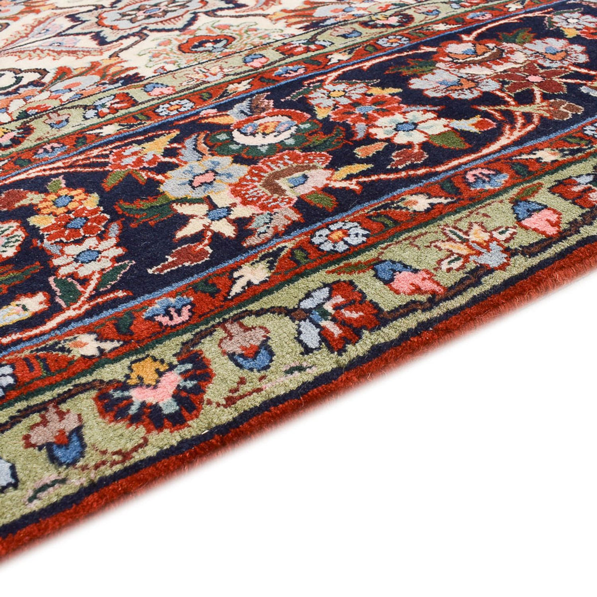 Persisk tæppe - Bijar - 287 x 206 cm - rust