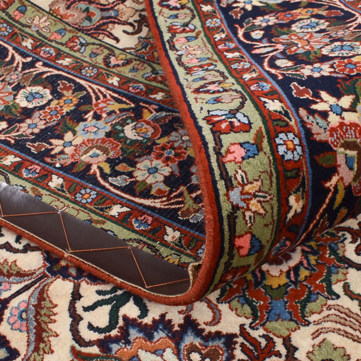 Persisk tæppe - Bijar - 287 x 206 cm - rust