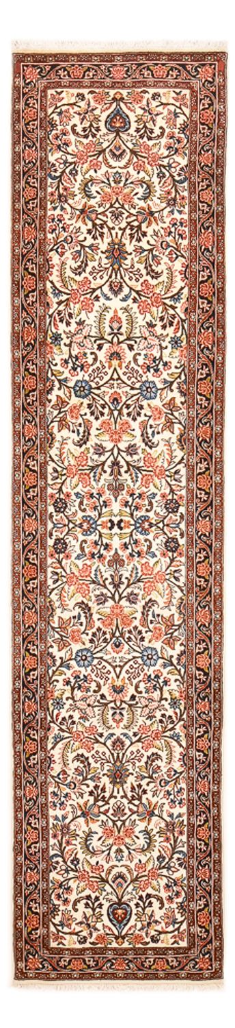 Løber Persisk tæppe - Bijar - 328 x 73 cm - beige
