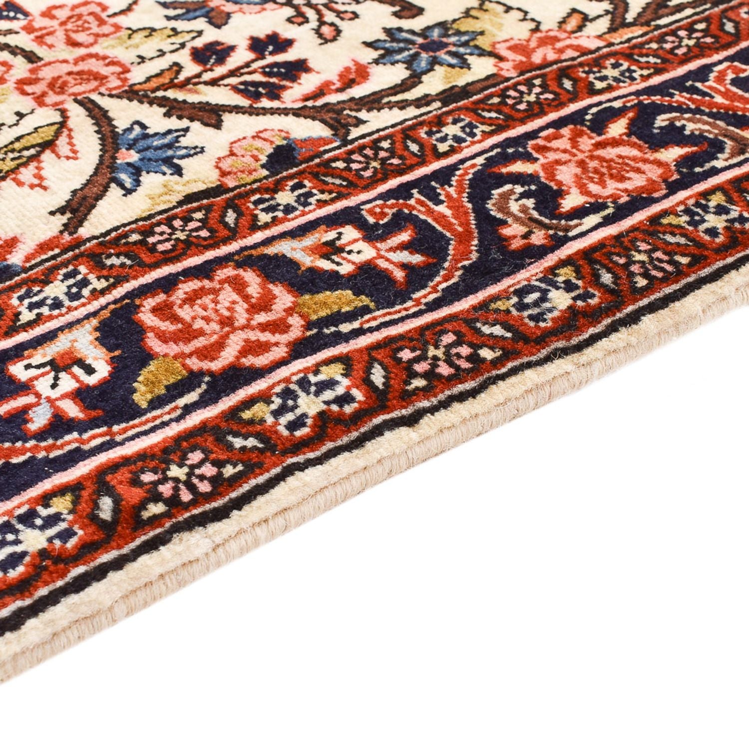 Løber Persisk tæppe - Bijar - 328 x 73 cm - beige