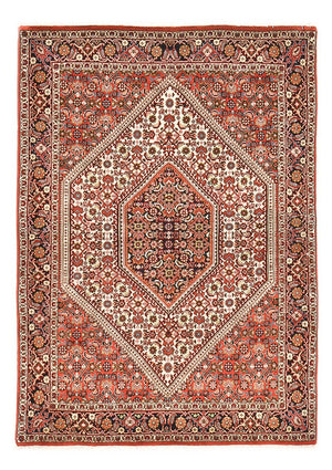 Persisk tæppe - Bijar - 157 x 108 cm - rød