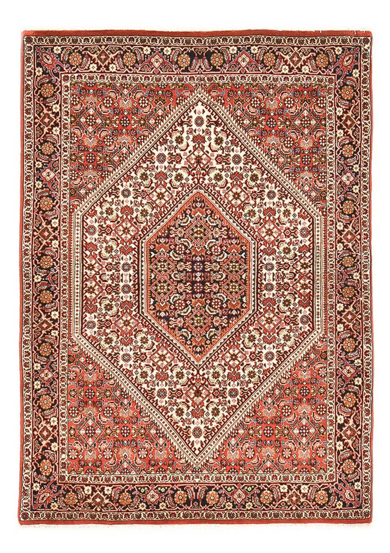 Persisk tæppe - Bijar - 157 x 108 cm - rød