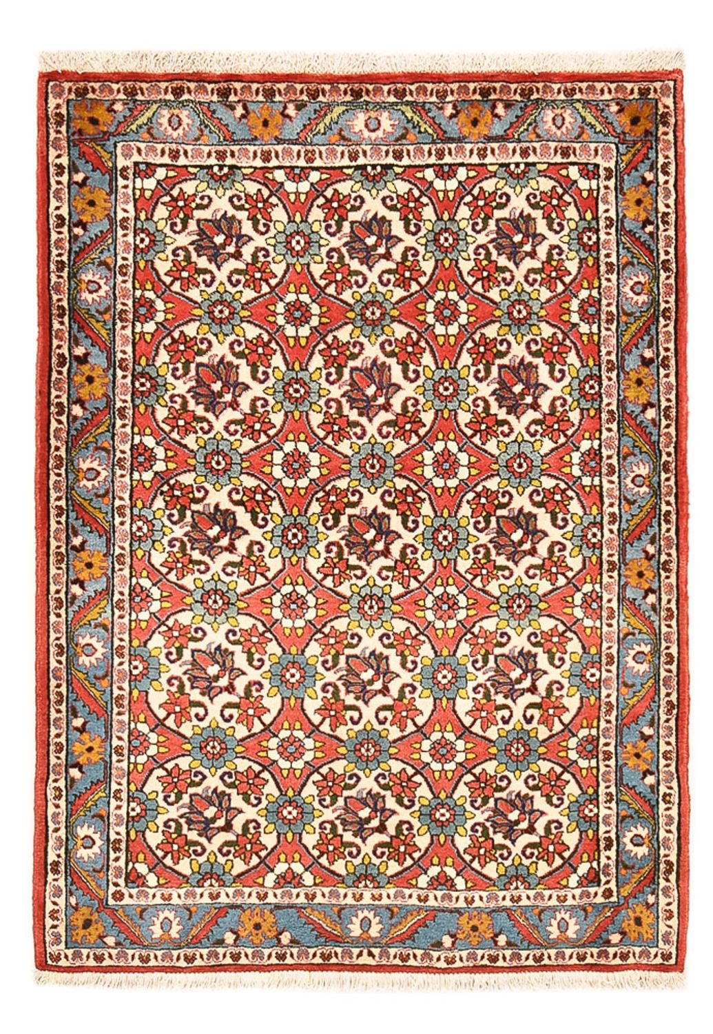 Persisk tæppe - Nomadisk - 142 x 104 cm - flerfarvet