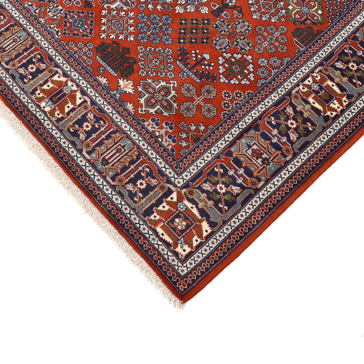 Persisk tæppe - Nomadisk - 242 x 170 cm - rust