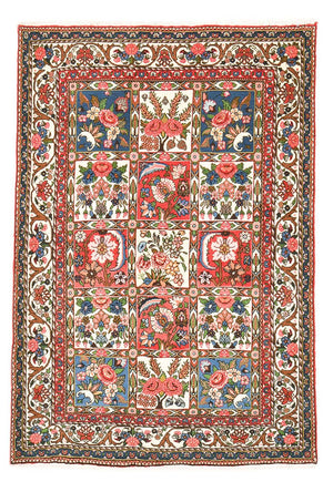 Persisk tæppe - Nomadisk - 196 x 135 cm - flerfarvet