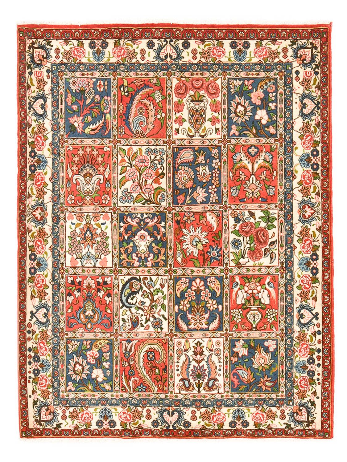Persisk tæppe - Nomadisk - 187 x 140 cm - flerfarvet
