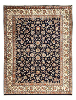 Persisk tæppe - Classic - Royal - 389 x 300 cm - mørkeblå