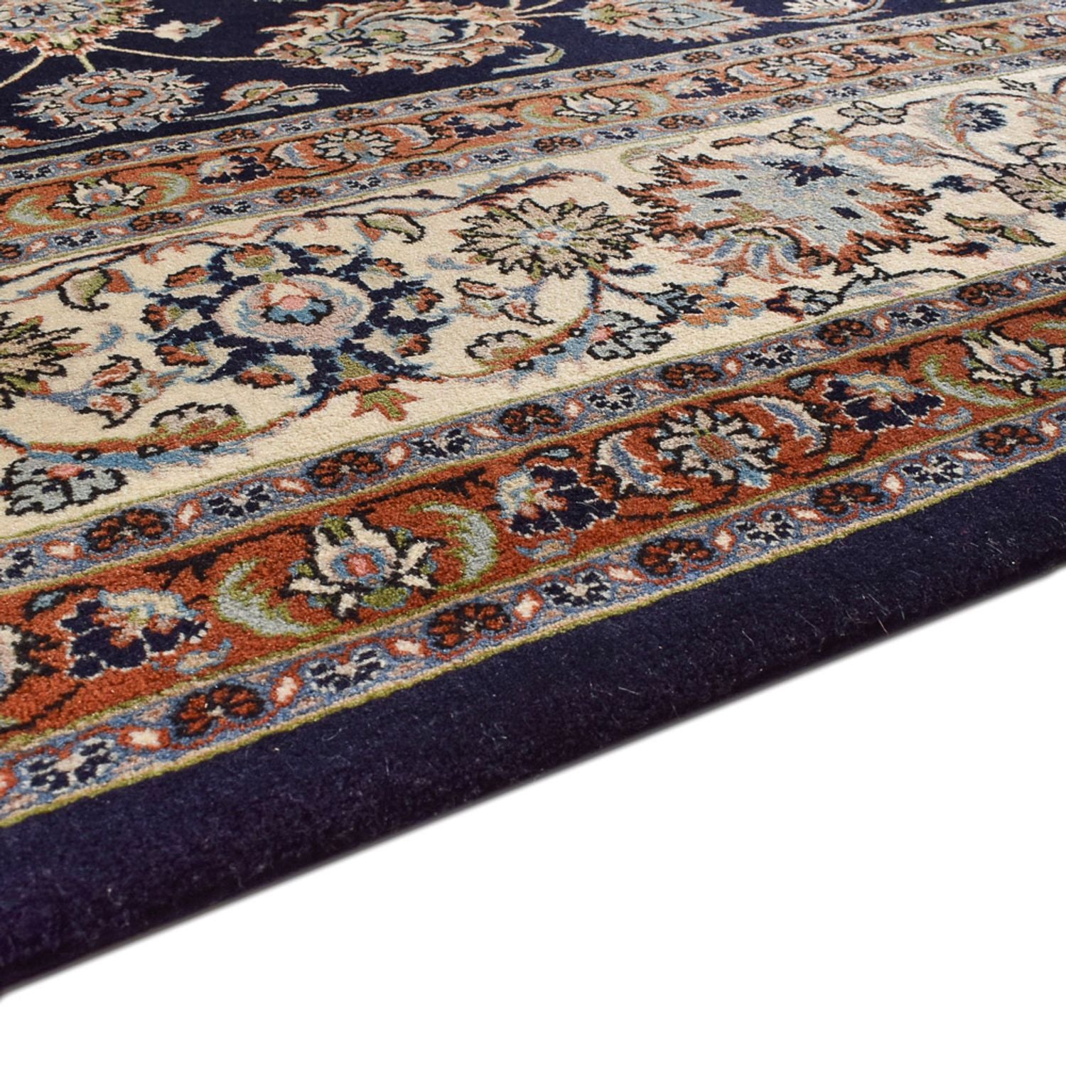 Persisk tæppe - Classic - Royal - 392 x 288 cm - mørkeblå