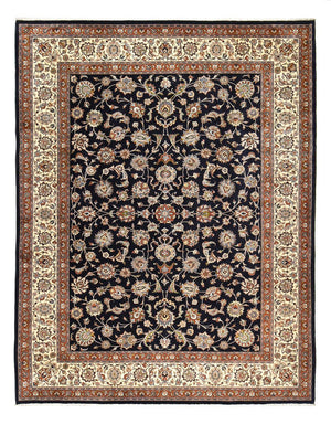 Persisk tæppe - Classic - Royal - 398 x 305 cm - mørkeblå