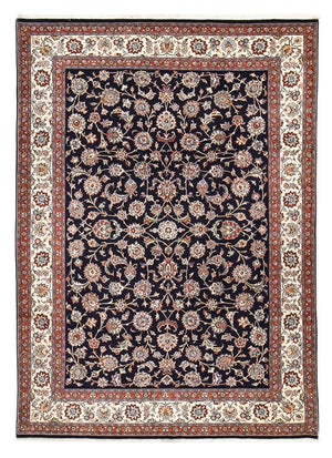 Persisk tæppe - Classic - Royal - 347 x 248 cm - mørkeblå