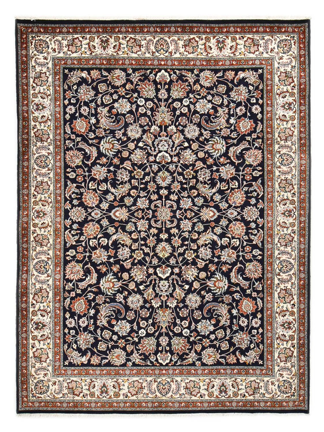 Persisk tæppe - Classic - Royal - 332 x 249 cm - mørkeblå