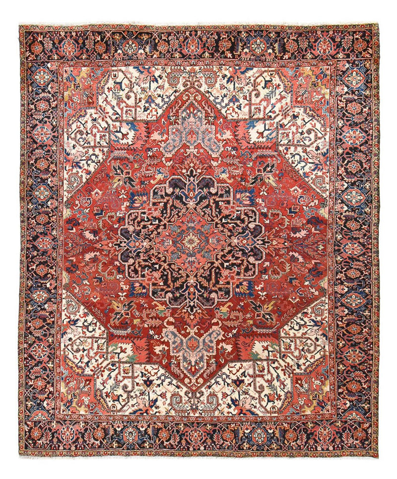 Persisk tæppe - Nomadisk særlig form  - 368 x 302 cm - rød