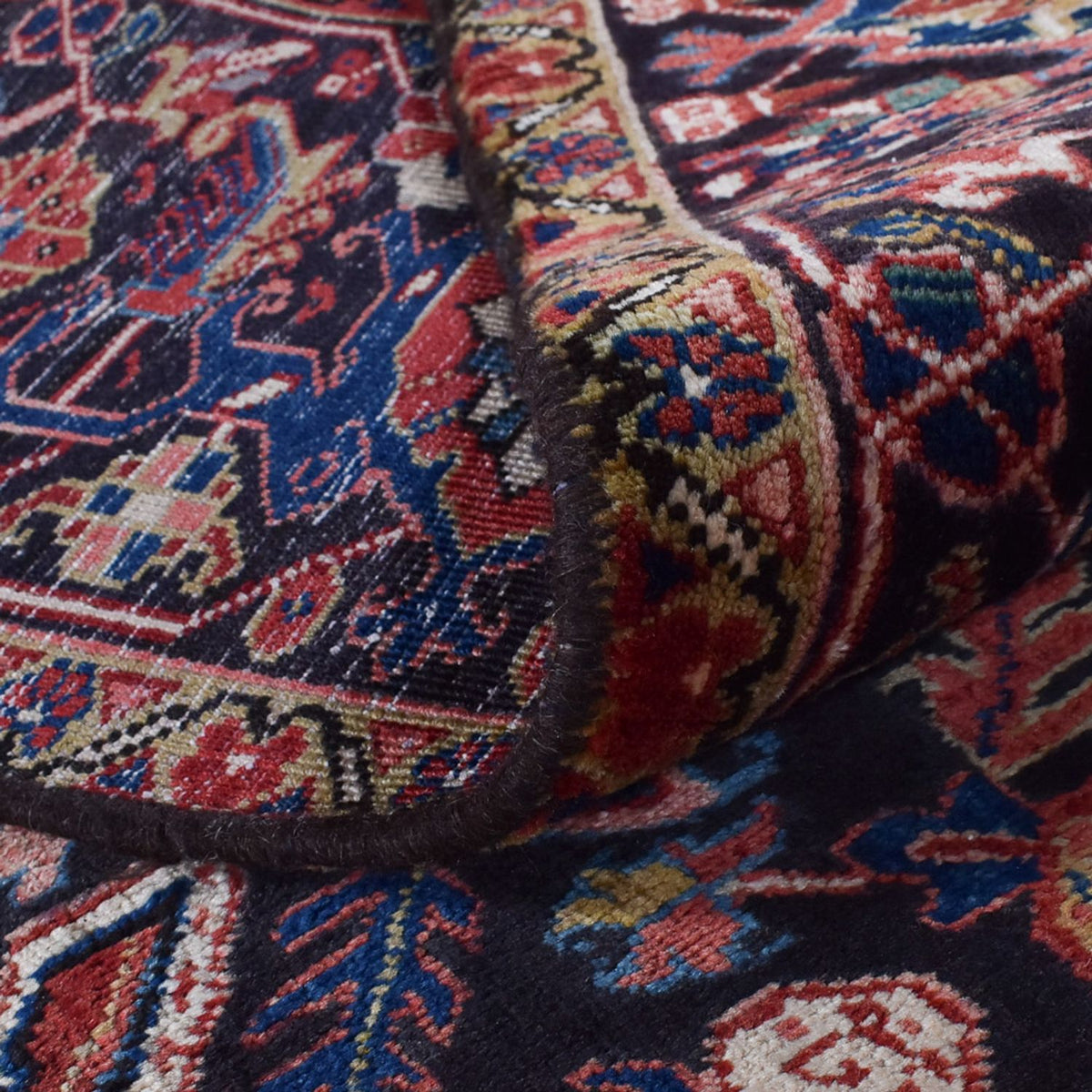 Persisk tæppe - Nomadisk særlig form  - 368 x 302 cm - rød