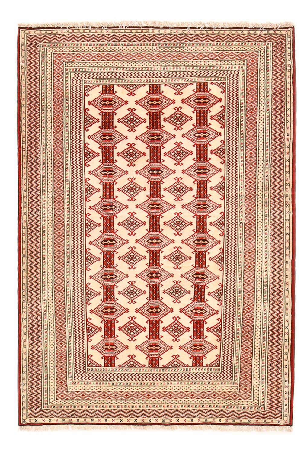 Baluch-tæppe - 168 x 121 cm - flerfarvet