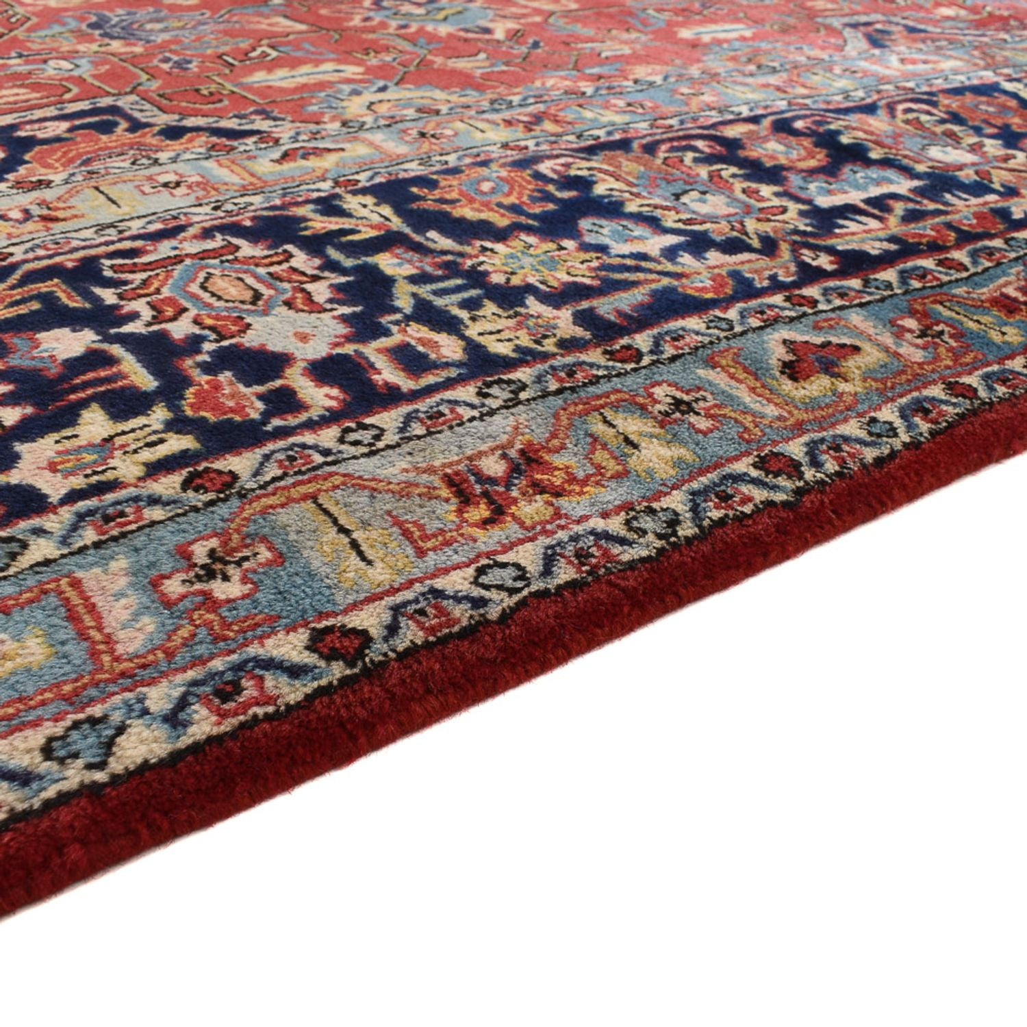 Persisk tæppe - Tabriz - Royal - 370 x 250 cm - rød