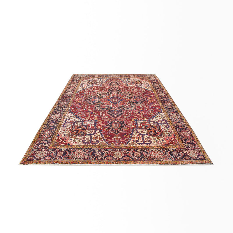Persisk tæppe - Nomadisk - 335 x 255 cm - bordeaux rød