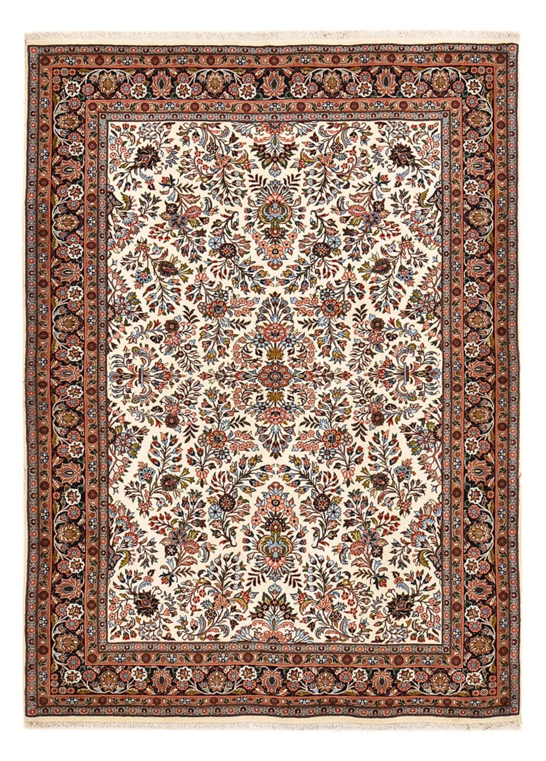 Persisk tæppe - Bijar - 248 x 179 cm - beige