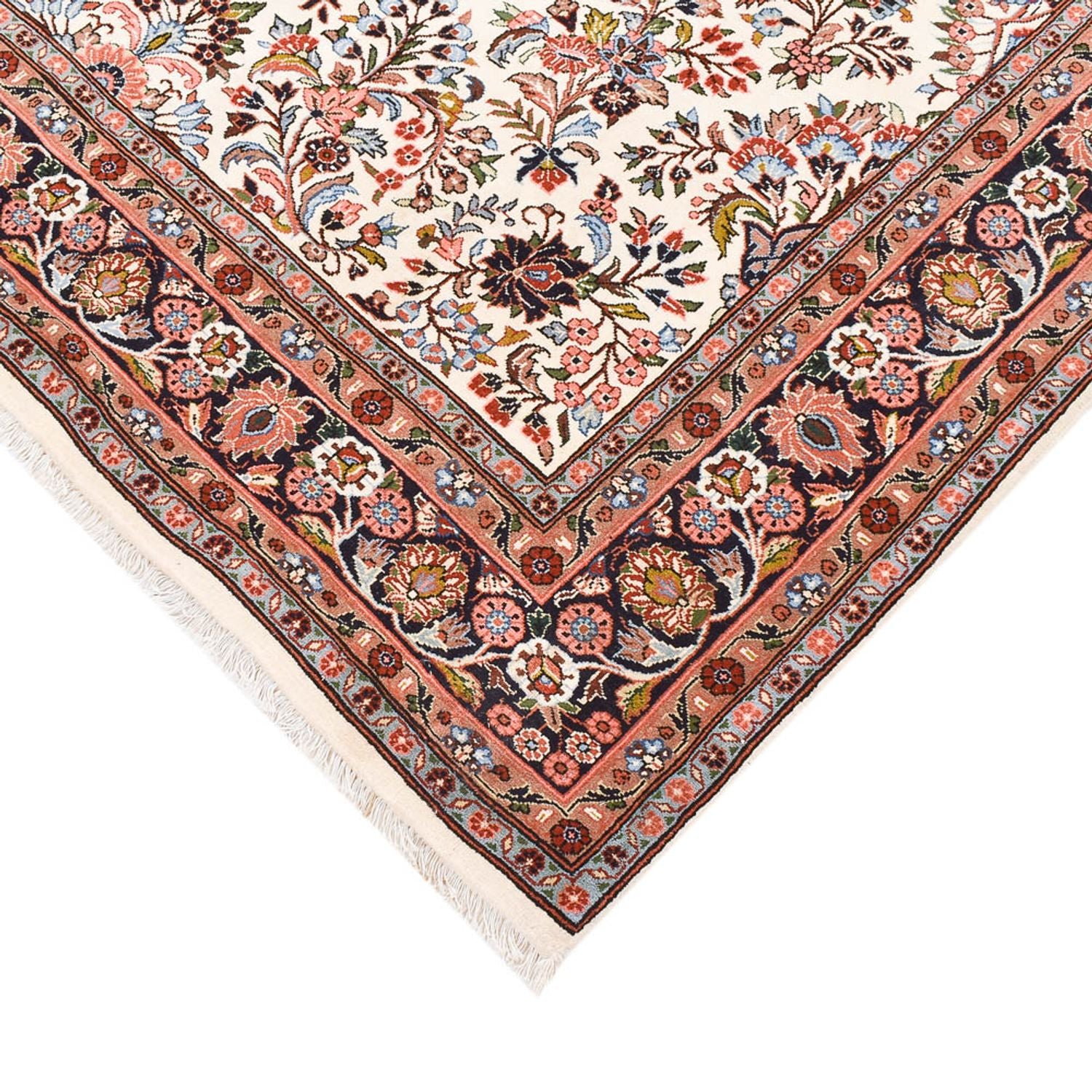 Persisk tæppe - Bijar - 248 x 179 cm - beige