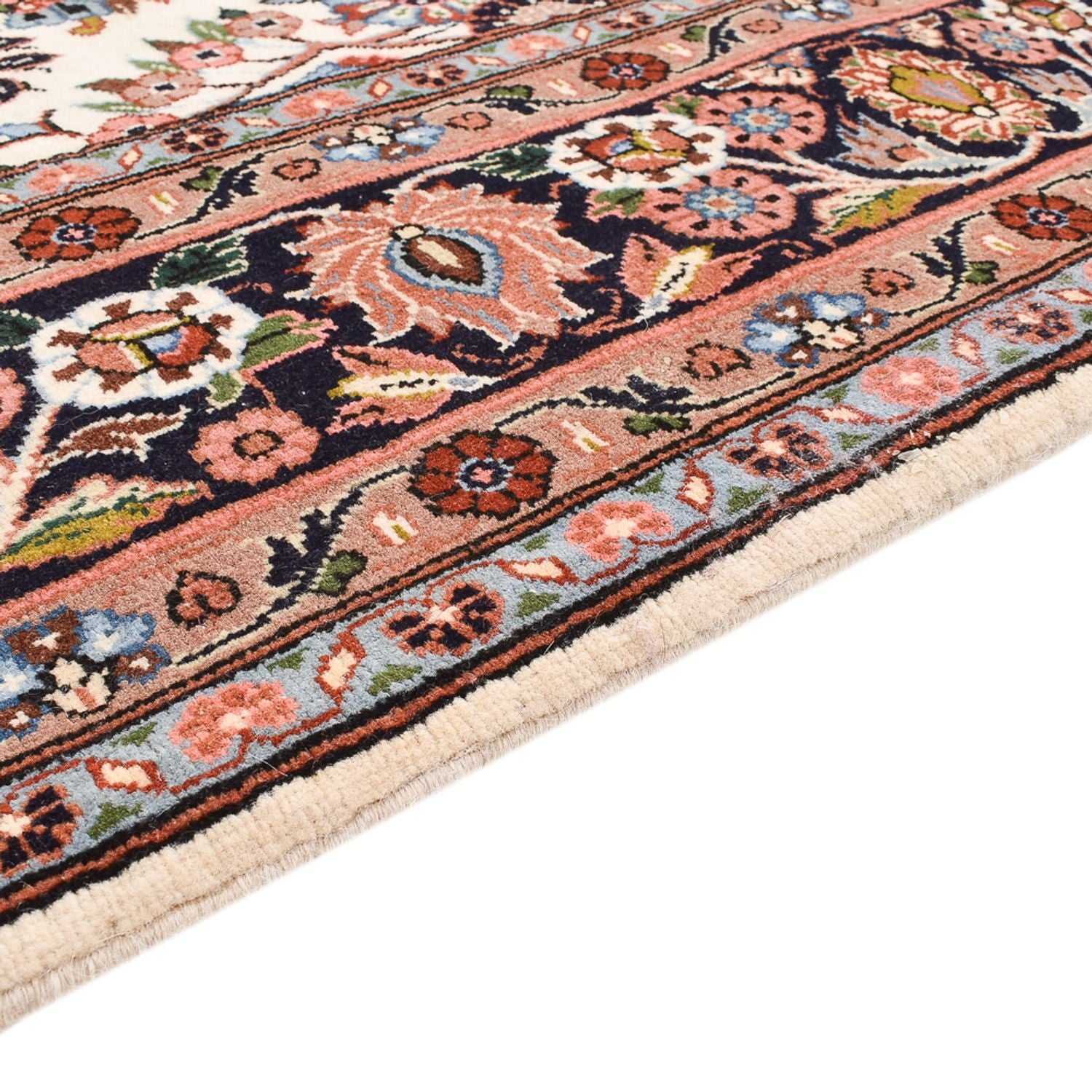 Persisk tæppe - Bijar - 248 x 179 cm - beige