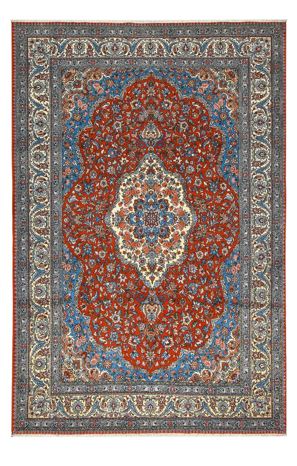 Persisk tæppe - Nomadisk - 300 x 203 cm - rød