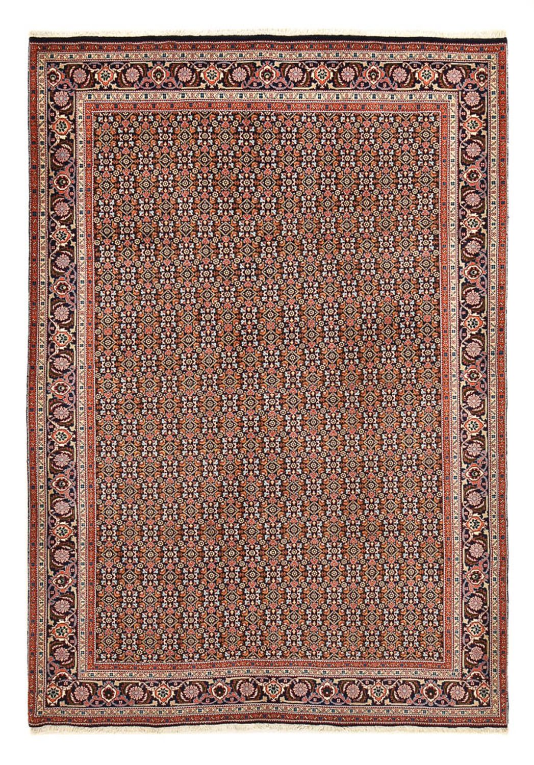 Persisk tæppe - Nomadisk - 280 x 199 cm - bordeaux rød