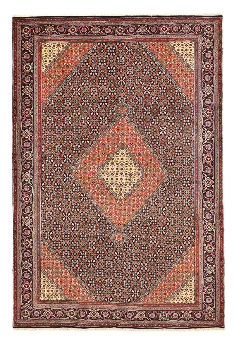 Persisk tæppe - Nomadisk - 288 x 200 cm - bordeaux rød